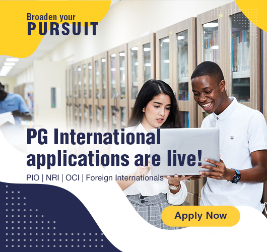 PG International applications are Live