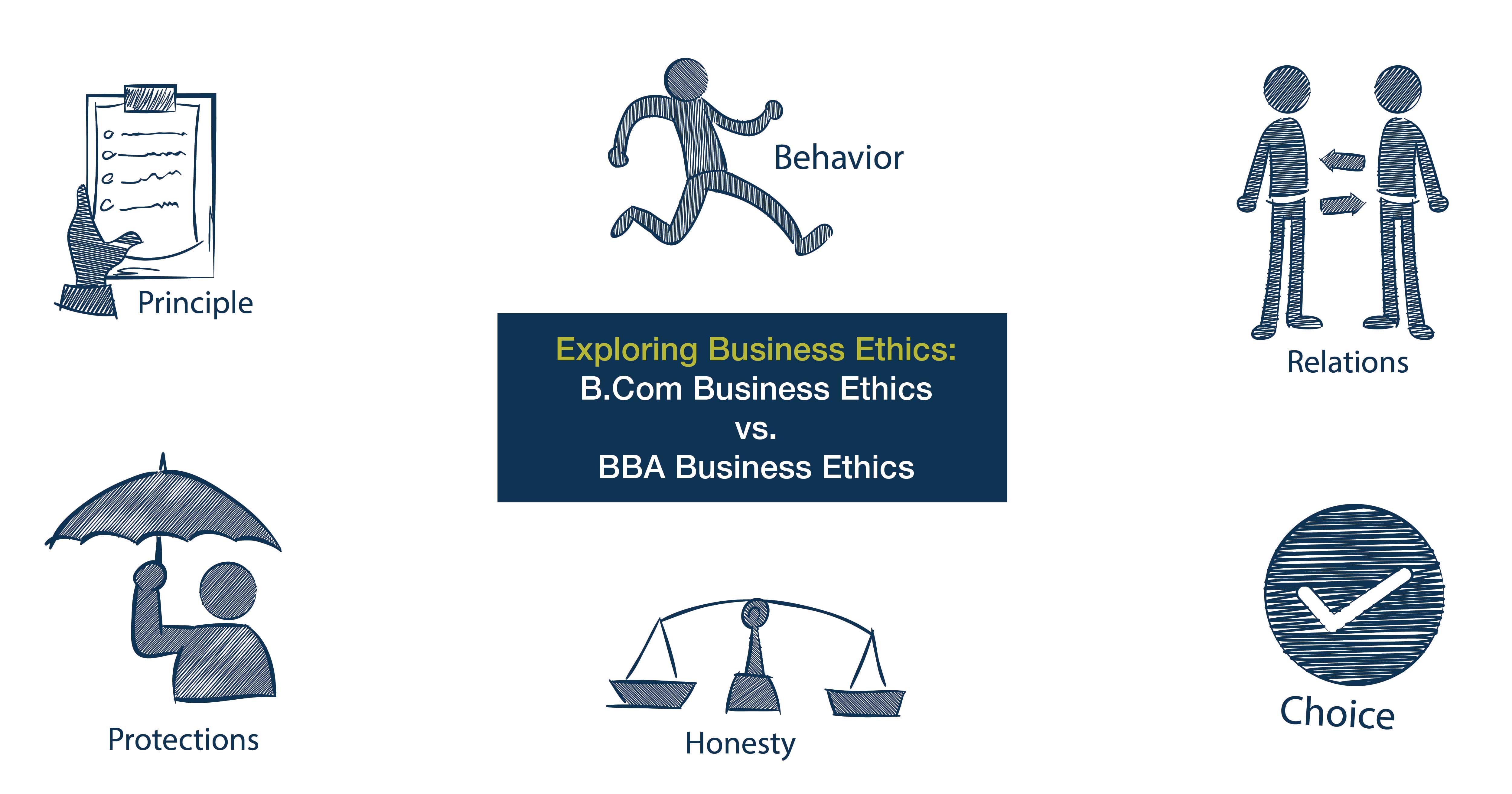 Exploring Business Ethics: B.Com Business Ethics vs. BBA Business Ethics