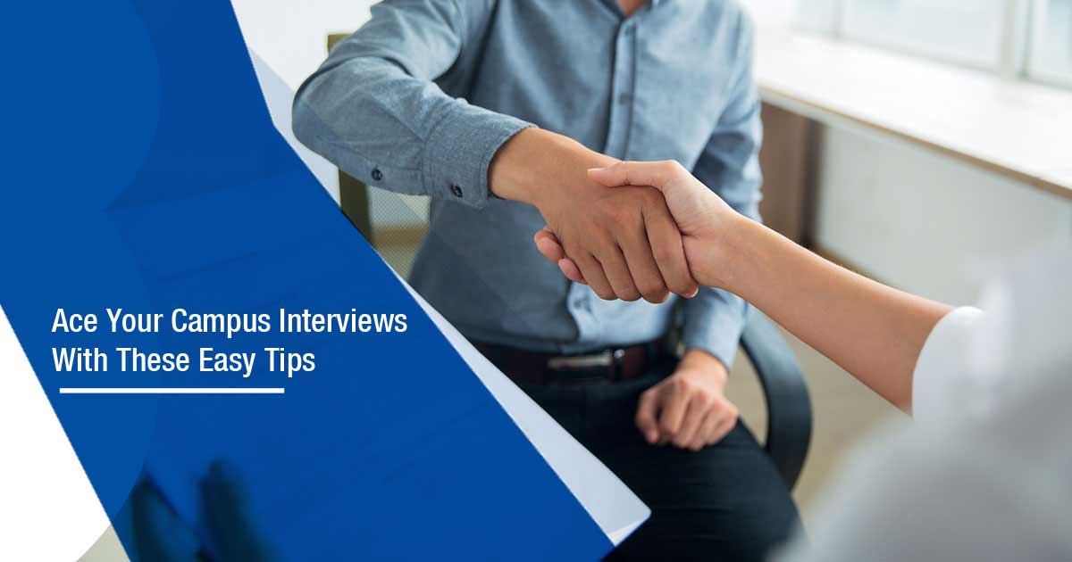 What should you do before going to campus interview?