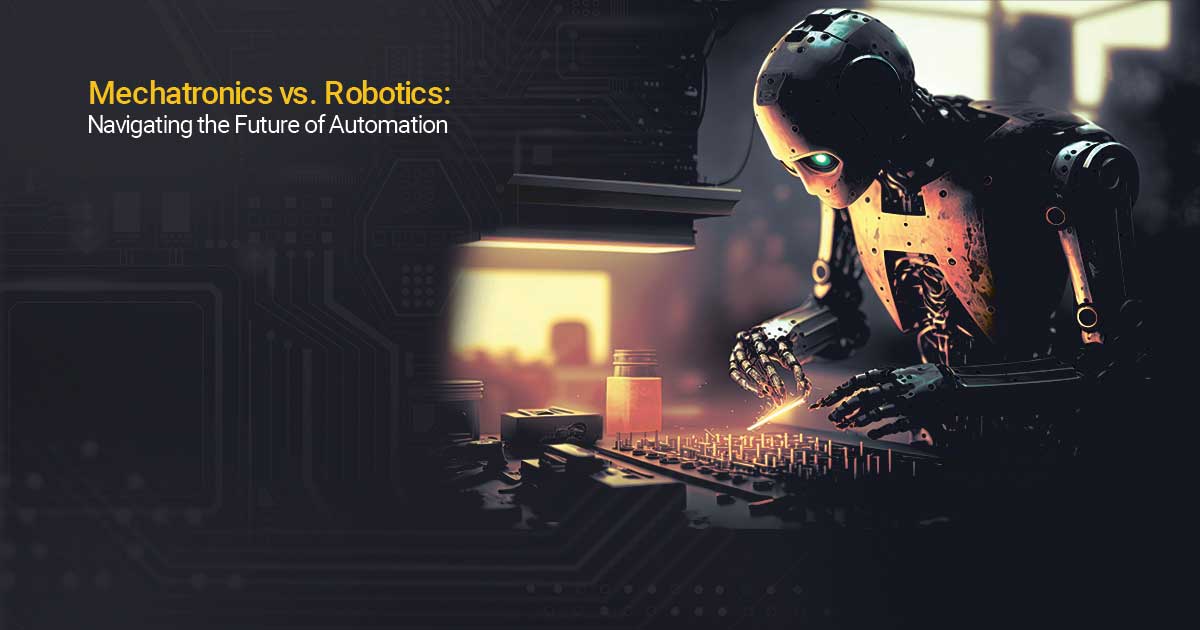 Mechatronics vs. Robotics: Navigating the Future of Automation