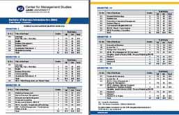 BAJ curriculum matrix